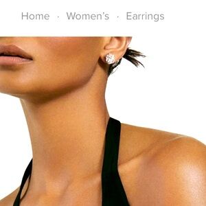 David yurman crystal and diamond cable wrap studs